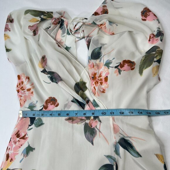 NWT Jenny Yoo Collection Alanna Dress Floral Ohana Bridesmaid Maxi Open Back 8 - Picture 12 of 16